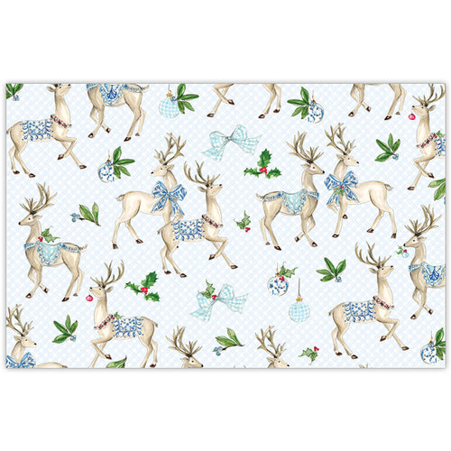 Winter Wonderland Deer Placemats