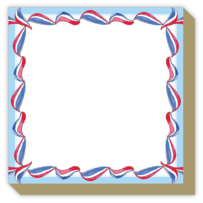 Patriotic Banners Luxe Notepad