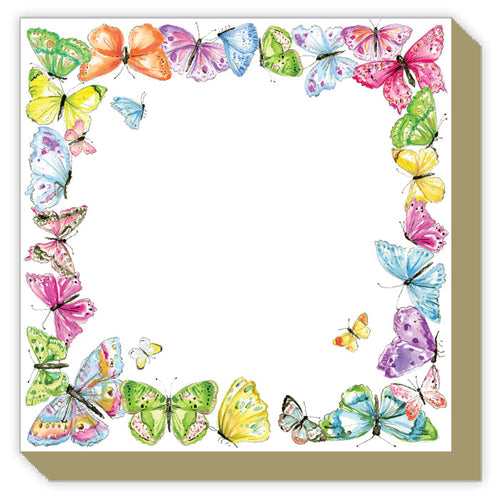 Wild Butterflies Luxe Notepad