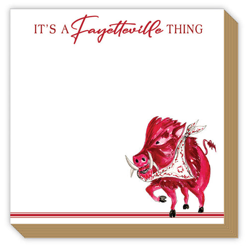 "It's A Fayetteville Thing" Luxe Pad