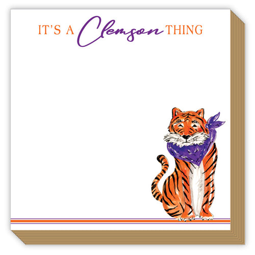 "It's A Clemson Thing" Luxe Pad