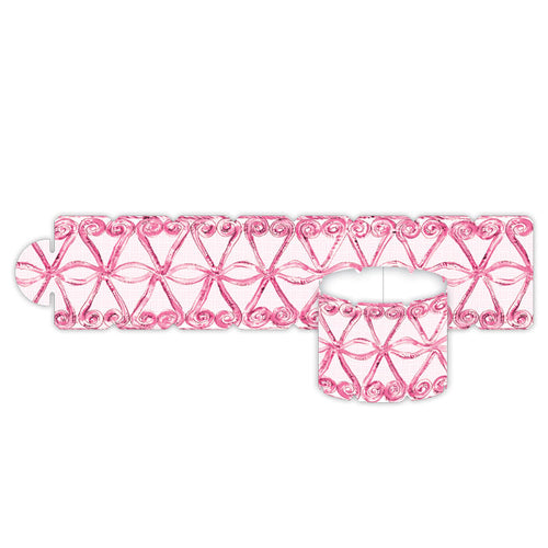 Pink Rattan Swirl Napkin Rings – RosanneBECK Collections