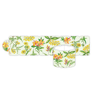 Green Botanical Napkin Rings