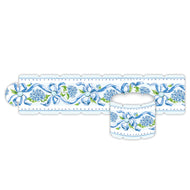 Blue Garden Party Napkin Ring