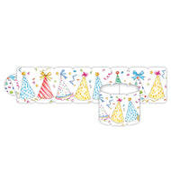 Colorful Birthday Party Hats Napkin Rings