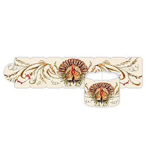 Festive Turkey Napkin Rings