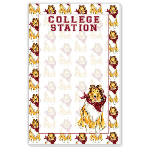 College Station Large Notepad