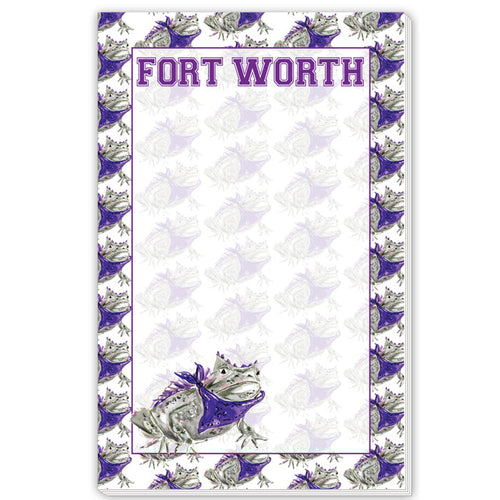Fort Worth Large Notepad