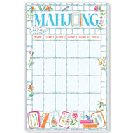 Mahjong Scorecard Large Notepad