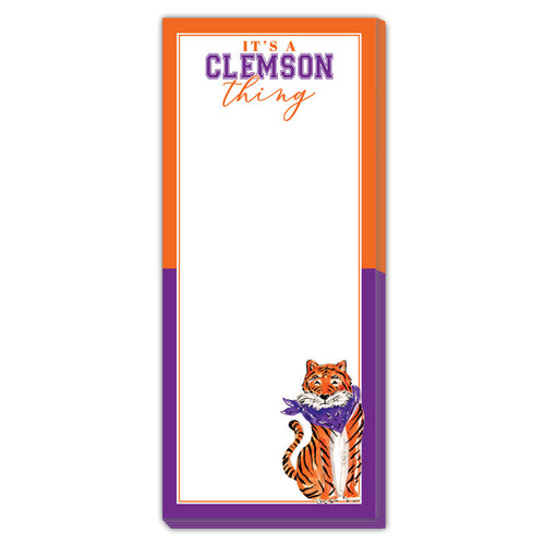 "It's A Clemson Thing" Skinny Pad