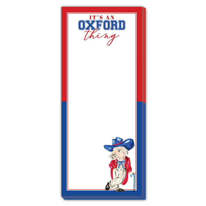 It's A Oxford Thing Raider Skinny Notepad