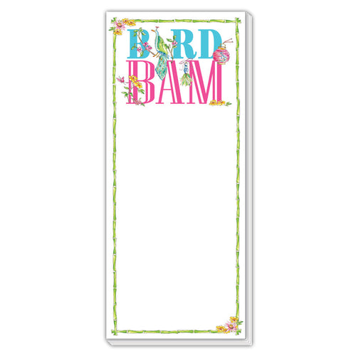 Brid Bam Bamboo Mahjong Icons Skinny Pad