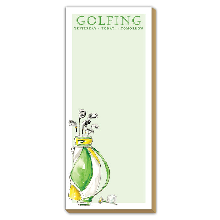 GOLFING Yesterday Today Tomorrow Luxe Skinny Pad