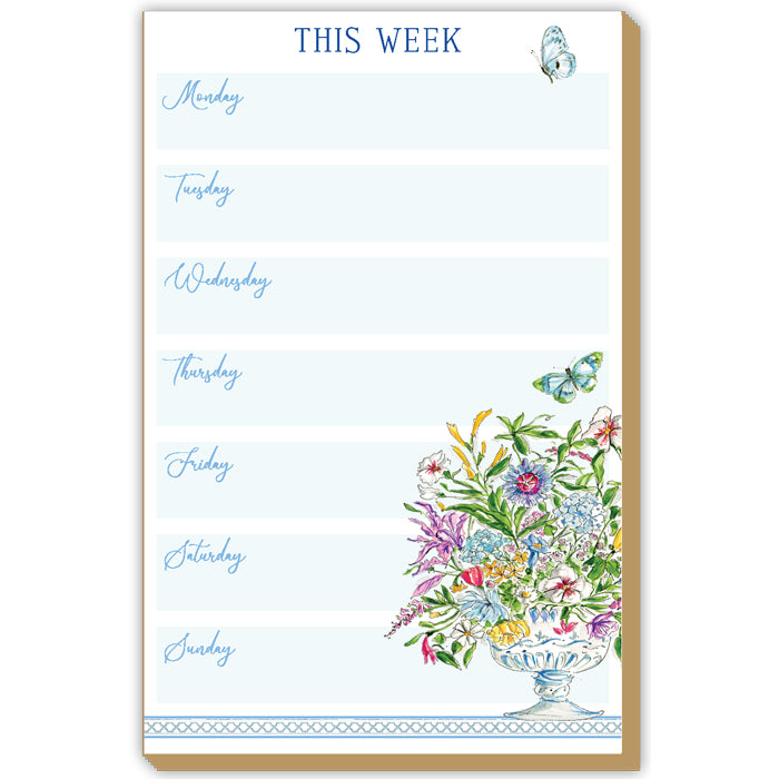 Blue Botanical Weekly Luxe Large Pad