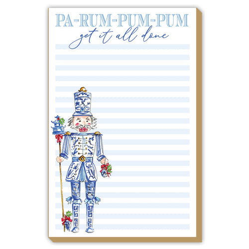Pa-Rum Get It All Done Nutcracker Luxe Large Notepad