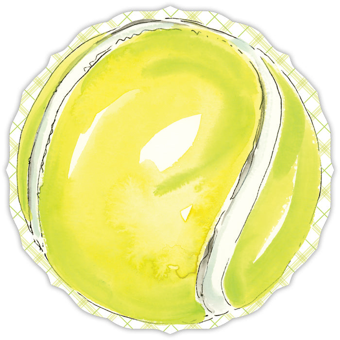 Hand Painted Tennis Ball Posh Placemats