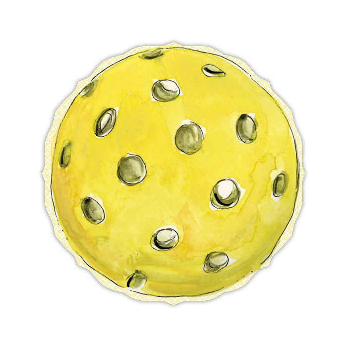 Hand Painted Pickleball Posh Die-Cut Placemats