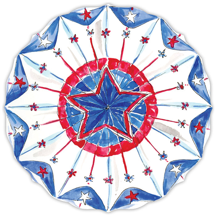 RosanneBeck Collections Star Pinwheel Placemat - Thumbnail 3
