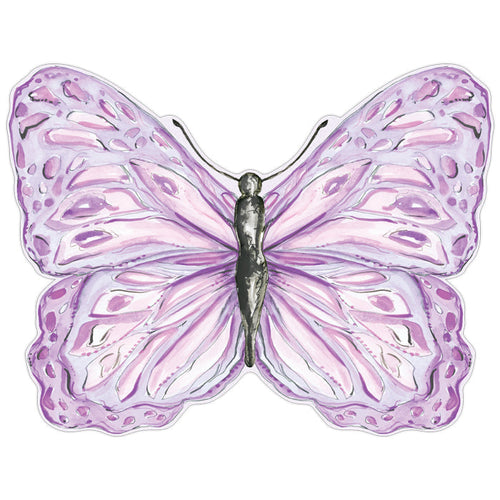Lavender Butterfly Posh Die-Cut Placemats
