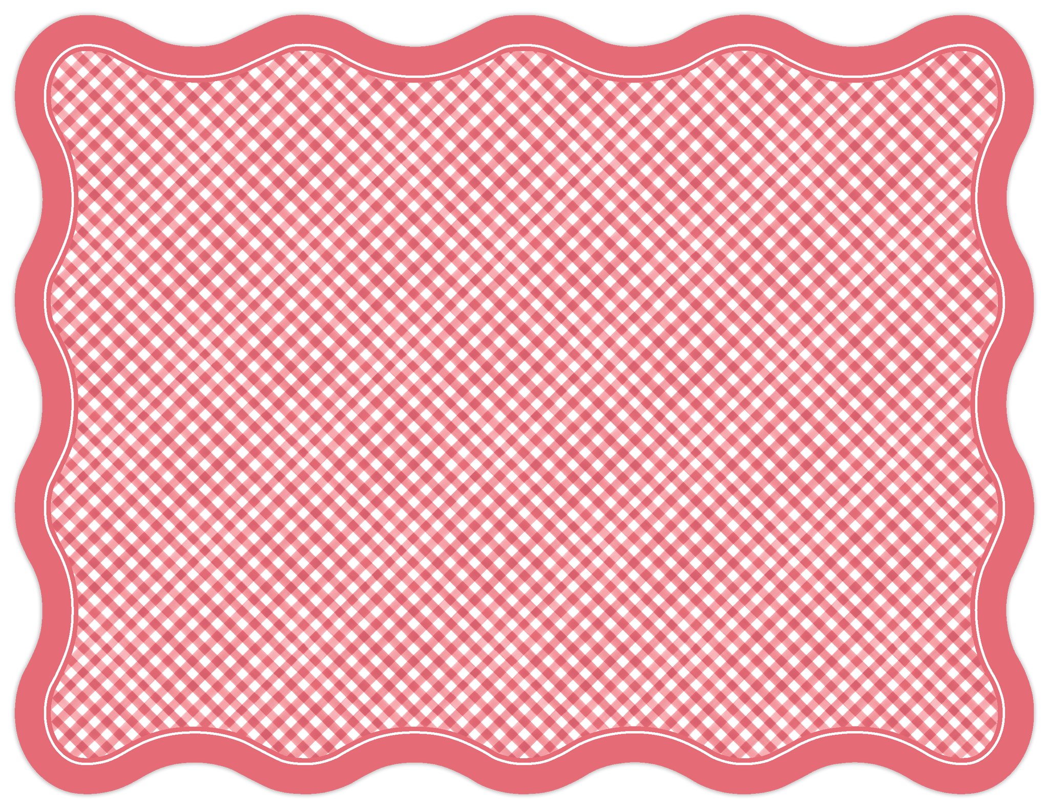 Lauren Dunn Die-Cut Placemat