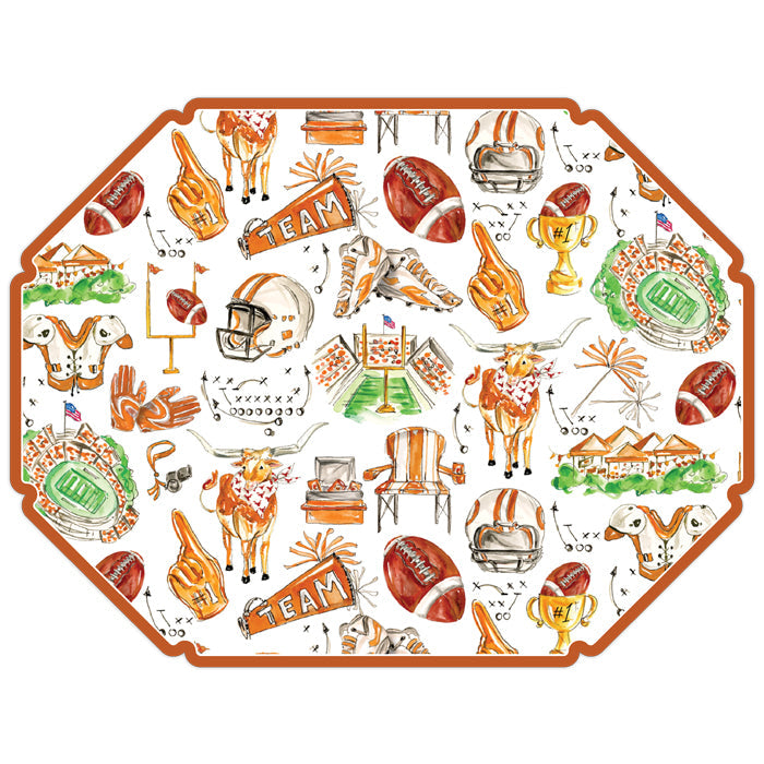 Texas Icons Posh Die-Cut Placemats