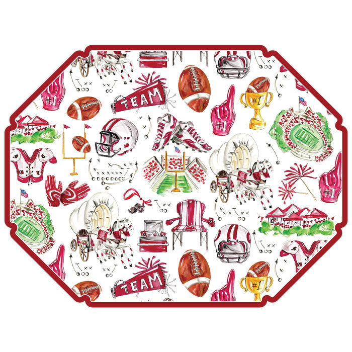 Oklahoma Icons Posh Die-Cut Placemats