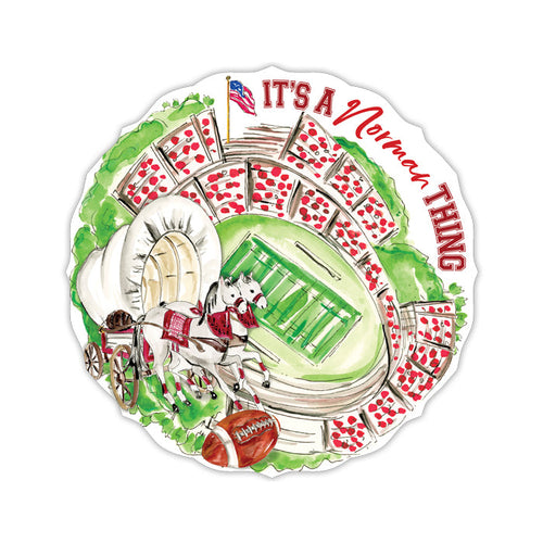 "It's A Norman Thing" Posh Die-Cut Placemats