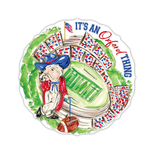 "It's A OxfordThing" Posh Die Cut Placemats