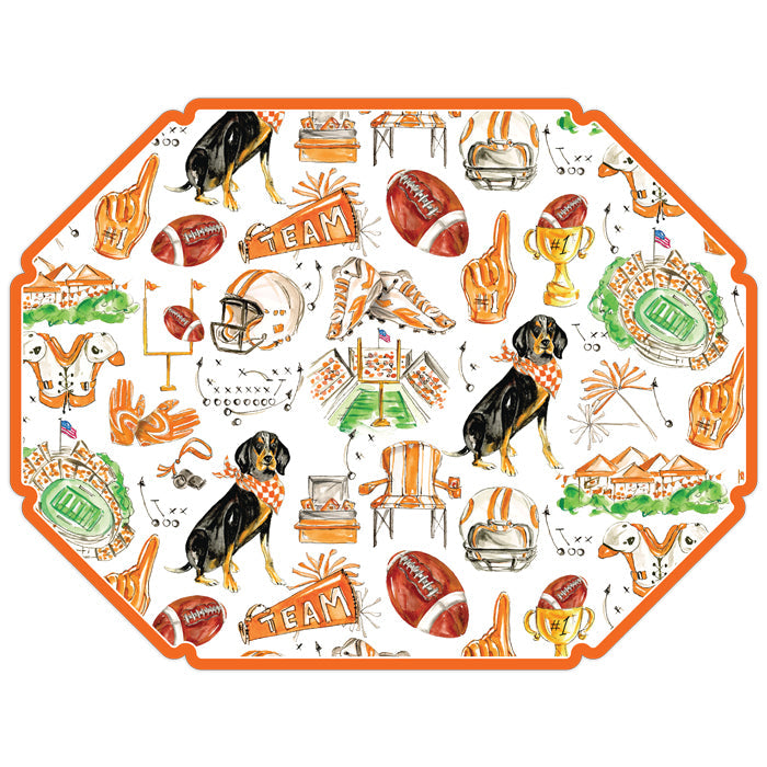 Tennessee Icons Posh Die-Cut Placemats