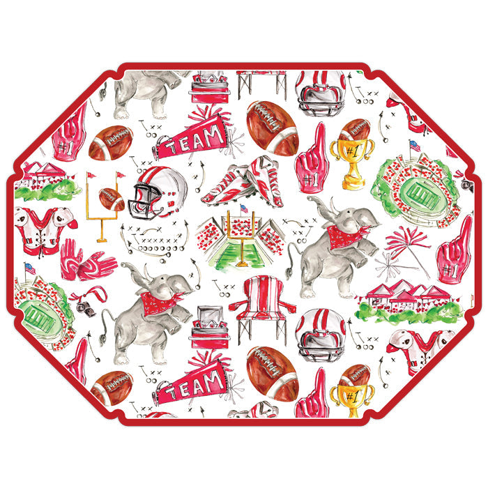 Alabama Icons Posh Die-Cut Placemats