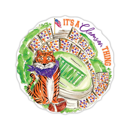 "It's A Clemson Thing" Posh Die-Cut Placemats