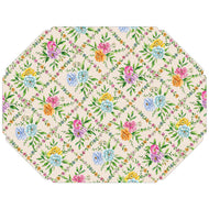 Western Floral Trellis Posh Die-Cut Placemat