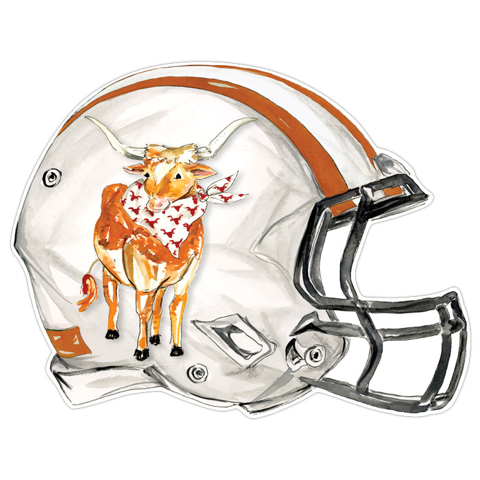 Longhorn Helmet Posh Die-Cut Placemats