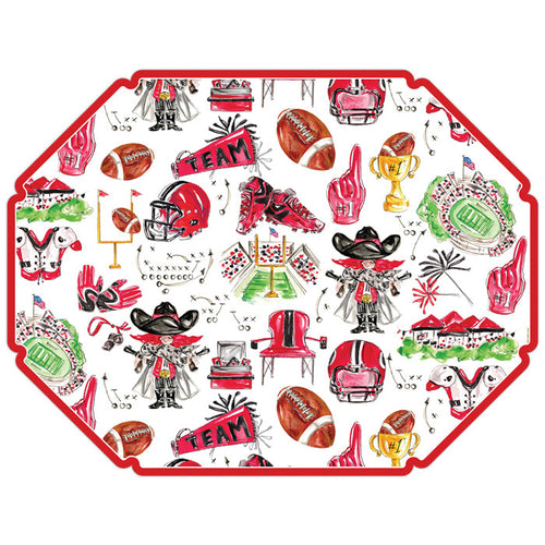 Tech Icons Posh Die-Cut Placemats