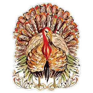 Festive Turkey Posh Die-Cut Placemats