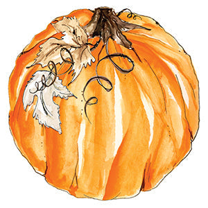 Festive Gourd Posh Die Cut Placemats