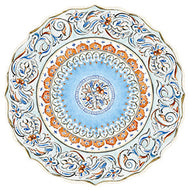 Autumn Feast Fall Filigree Posh Die-Cut Round Placemats