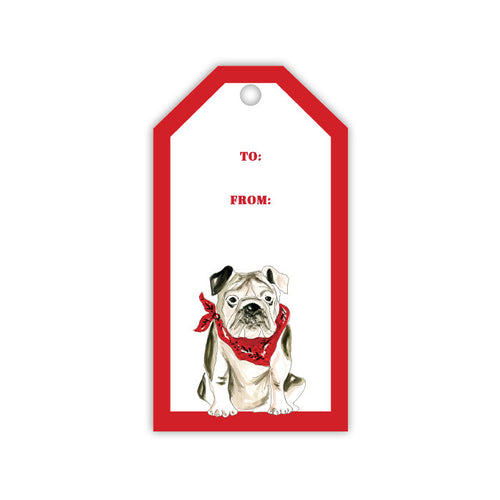 Bulldog Gift Tags
