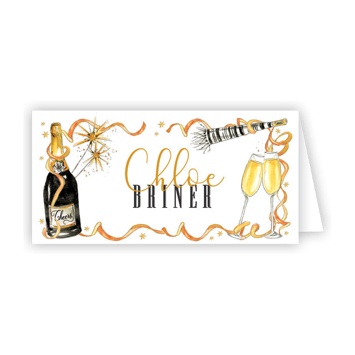 New Year Place Cards