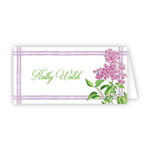 Lavender Botanical Floral Place Cards