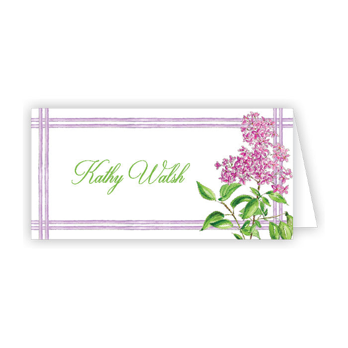 Lavender Botanical Floral Place Cards