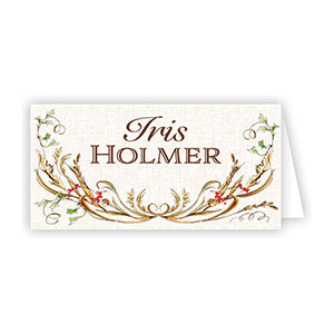 Festive Thanksgiving Placecard