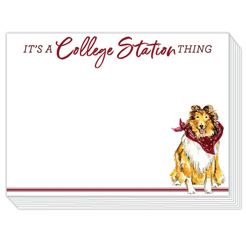 "It's A College Station Thing" Slab Pad