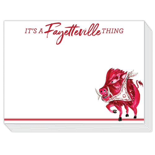 "It's A Fayetteville Thing" Slab Pad