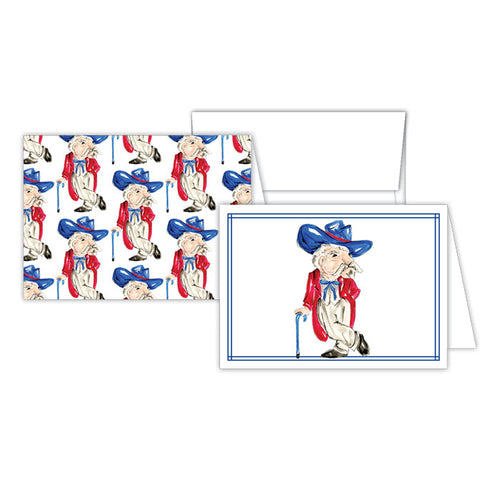 Red and Blue Rebel Petite Note Combo