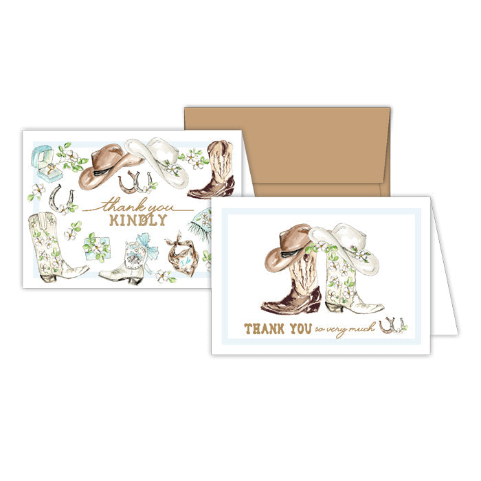 Western Wedding Boots And Icons Petite Note Combo