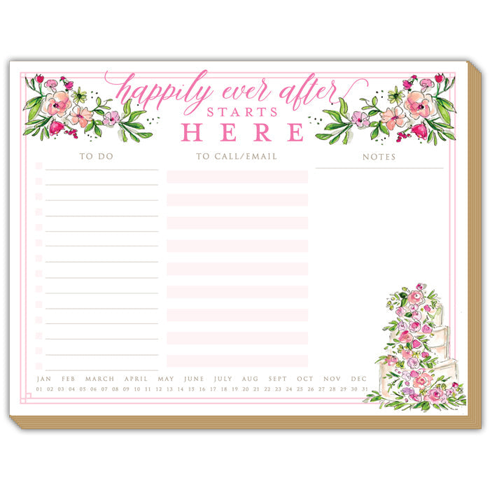 Happily Ever After Starts Here Luxe Planner