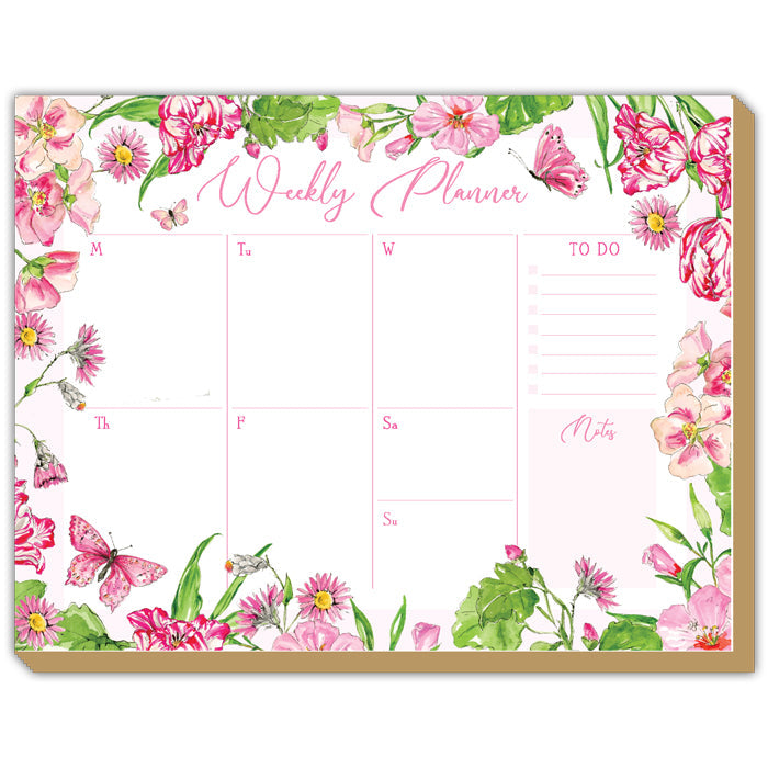 Pink Botanical Luxe Planner