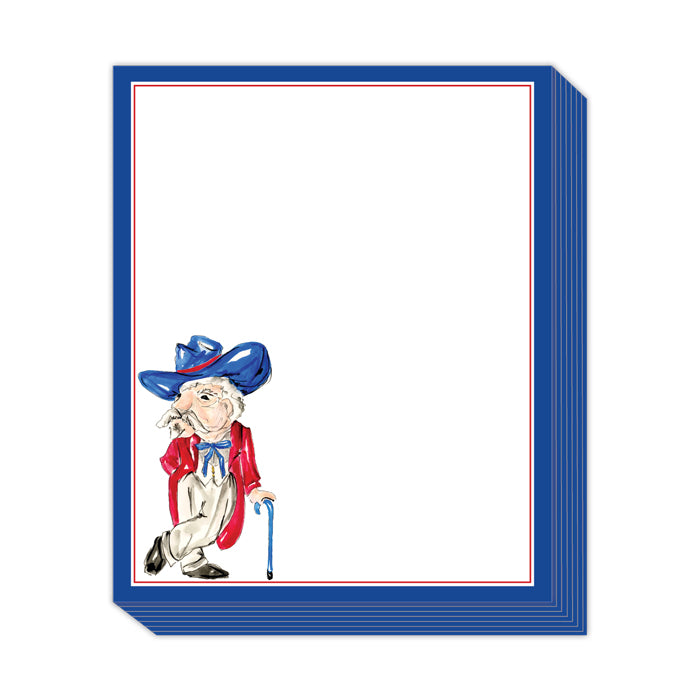 Red And Blue Rebel Stack Pad