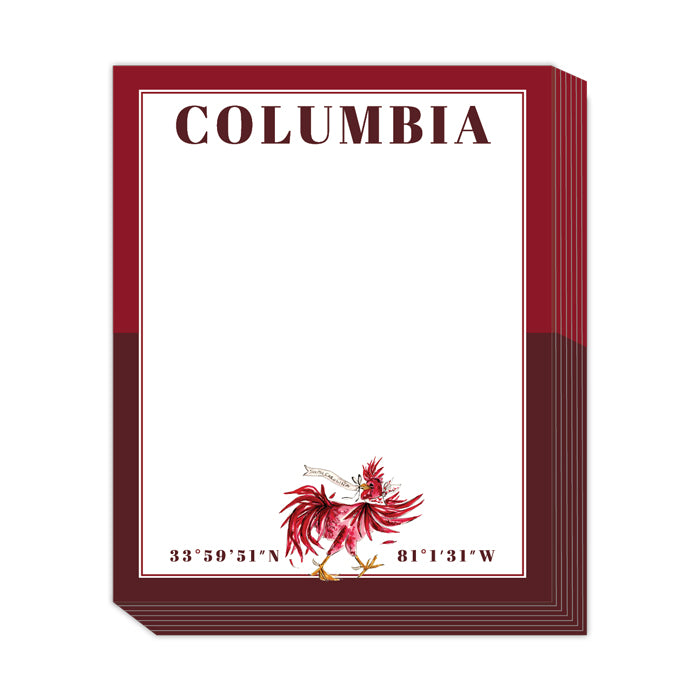 Columbia Coordinates Gamecock Maroon and Black Stack Pad